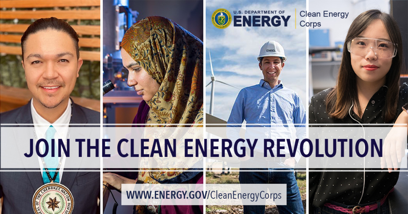 header image for the Clean Energy Corps