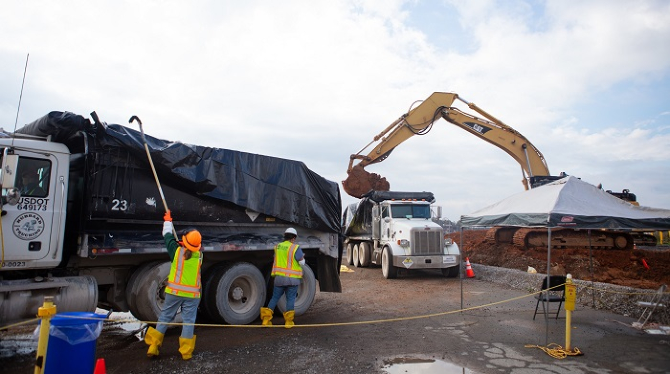 The Oak Ridge Office of Environmental Management and contractor UCOR are working to finish removing building slabs and soil remediation projects across the East Tennessee Technology Park in 2022. Crews are scheduled to conduct soil cleanup projects in 10 areas this year.