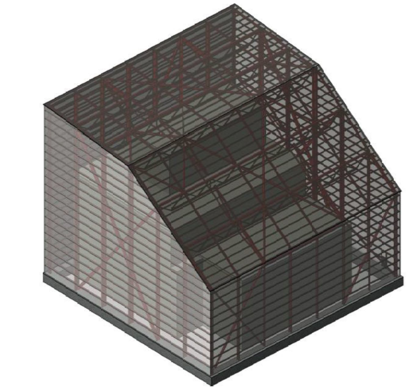 An artist’s rendering of the K East Reactor safe-storage enclosure. K East will be the seventh of Hanford’s nine former reactors to be placed in interim safe storage.