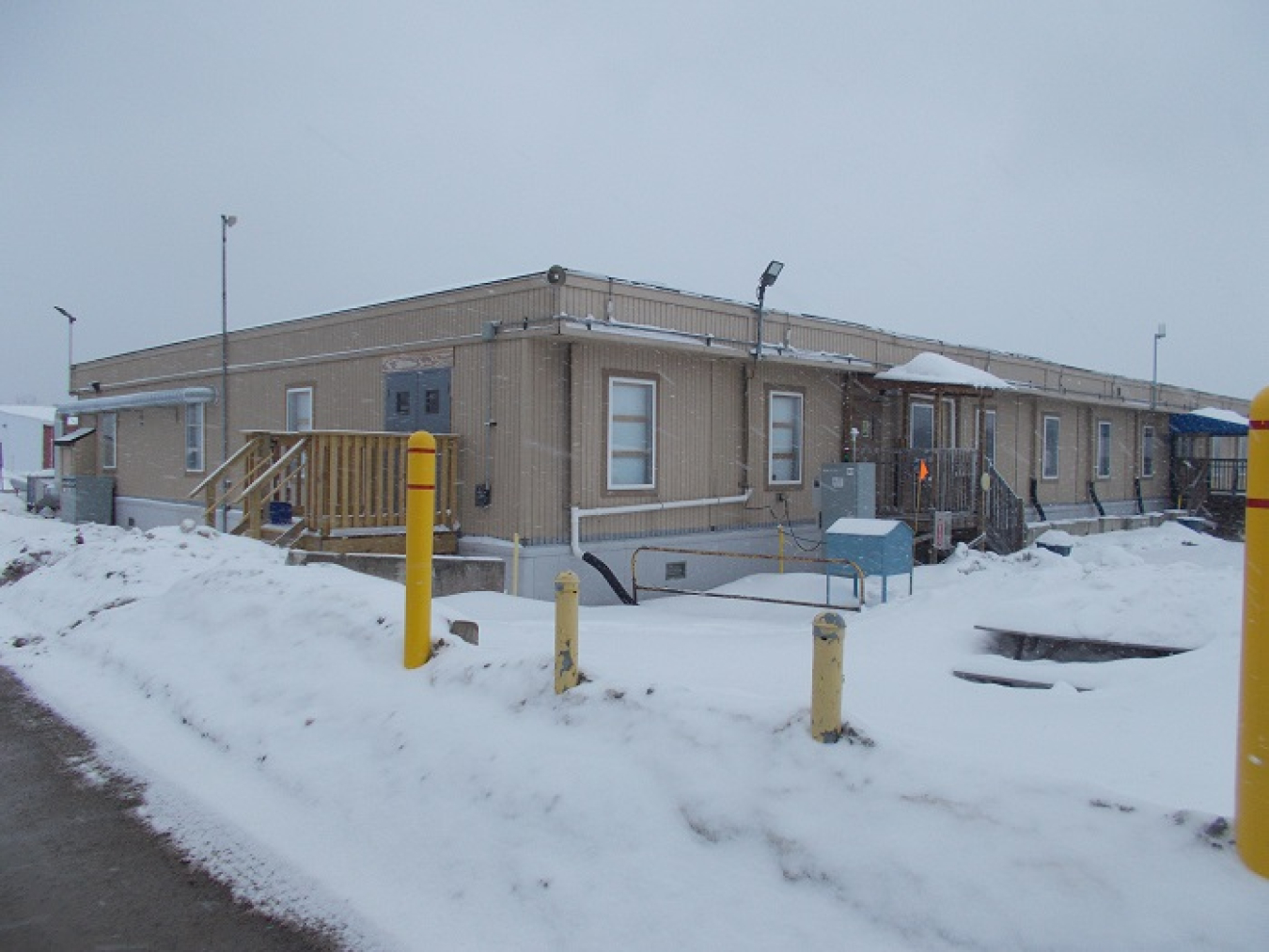 The new Demolition Support Complex will support the West Valley Demonstration Project workforce during the teardown of the former Main Plant Process Building.