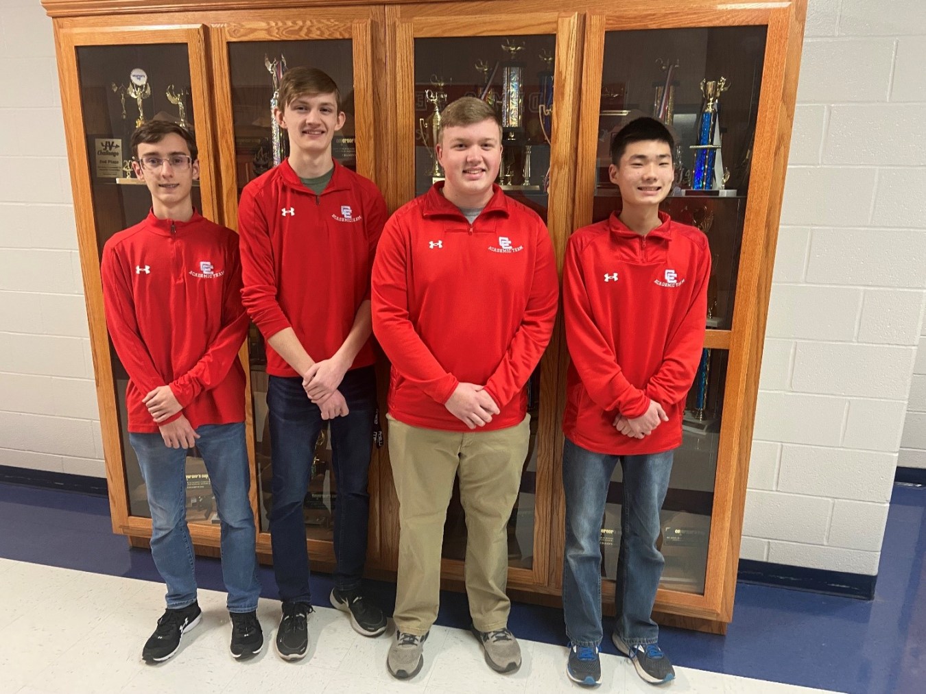 Calloway County High School's winning team at the 2022 DOE West Kentucky Regional Science Bowl