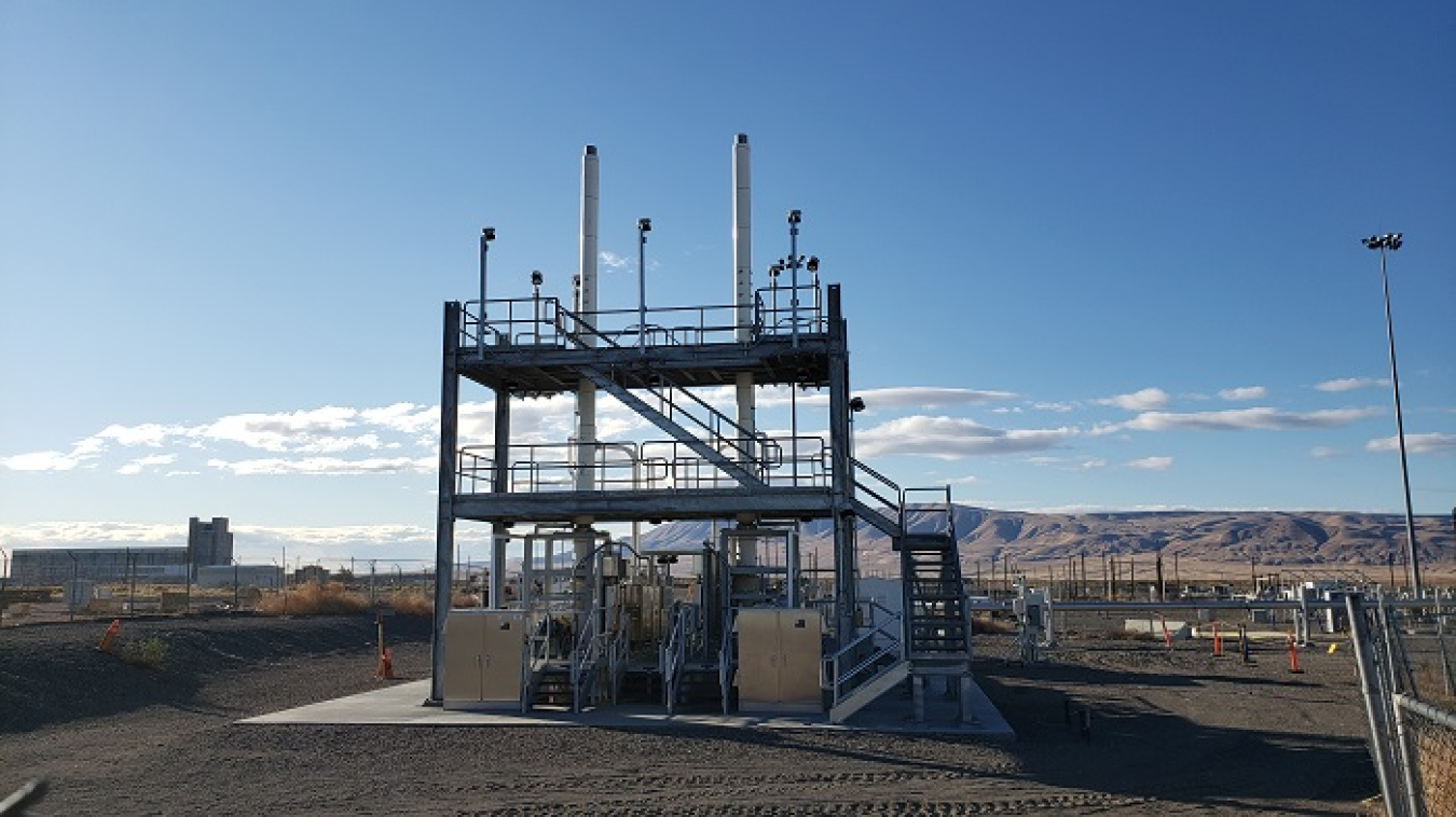 EM’s Office of River Protection and tank operations contractor Washington River Protection Solutions continue to enhance safety in the Hanford Site’s Tank Farms with the completion of a new exhauster ventilation system in the SY Tank Farm. All six of Hanford’s double-shell-tank farms are now ventilated by upgraded exhauster systems.