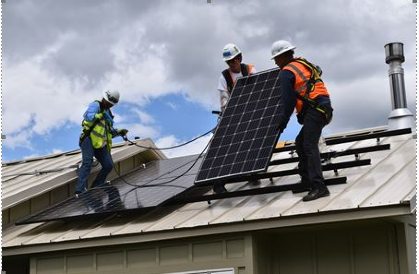 Rooftop installation.