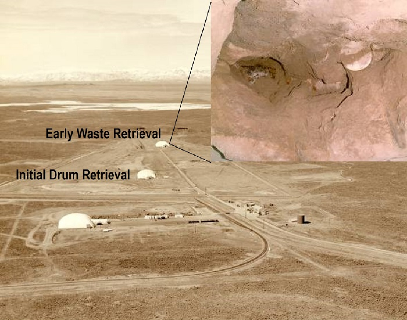 Early waste retrievals in the Subsurface Disposal Area at the Idaho National Laboratory Site showed the extent of waste drum and box decay. 