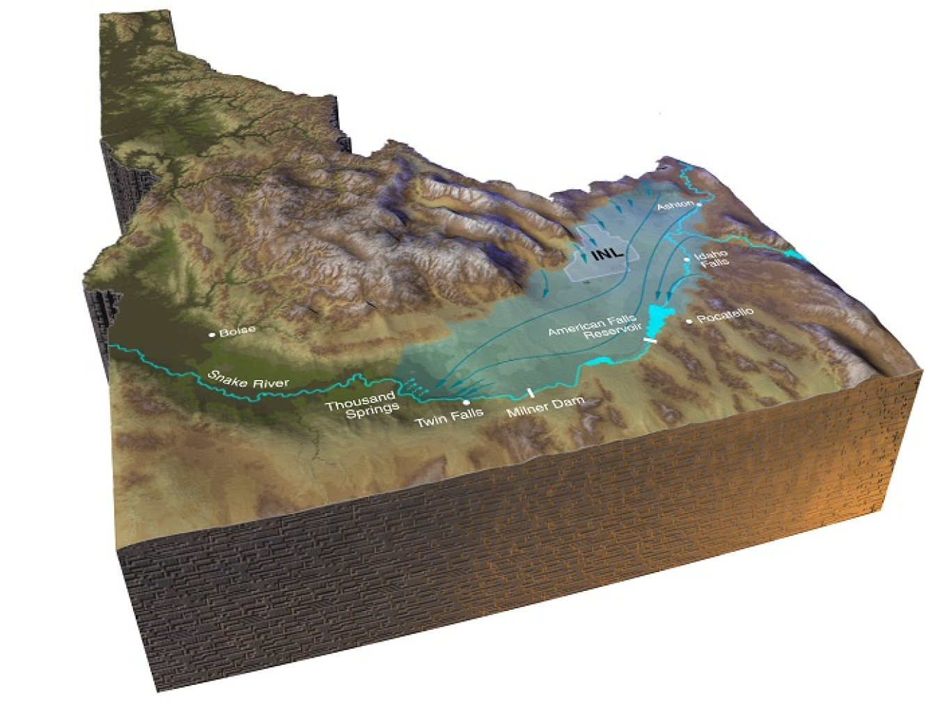 Concern over impacts to the Snake River Plain Aquifer from past waste disposal practices drove the cleanup actions at the Subsurface Disposal Area at the DOE Idaho National Laboratory Site.