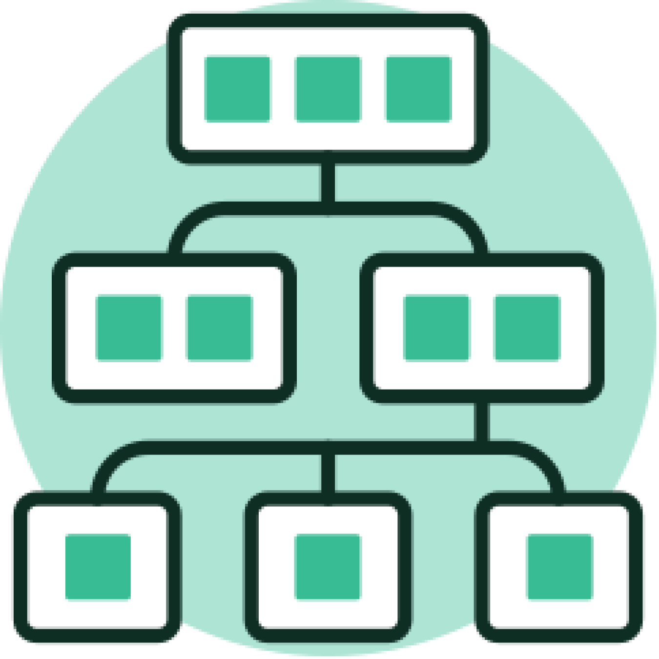 Icon of a tree graph