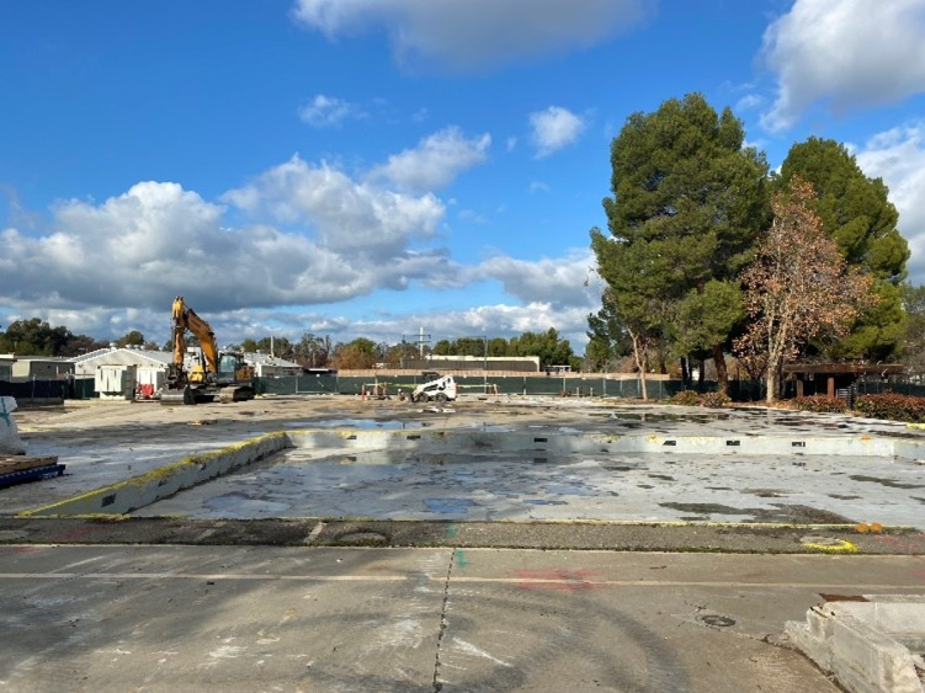 Site after B175 demolition was completed.