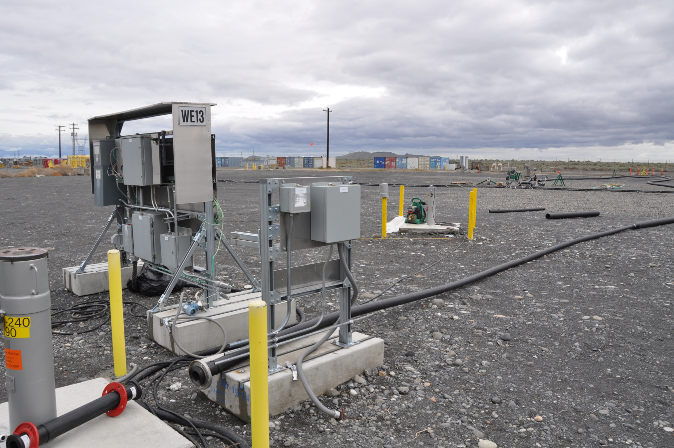 EM contractor Central Plateau Cleanup Company is implementing a new soil flushing system near the Hanford Site’s former K East Reactor. 