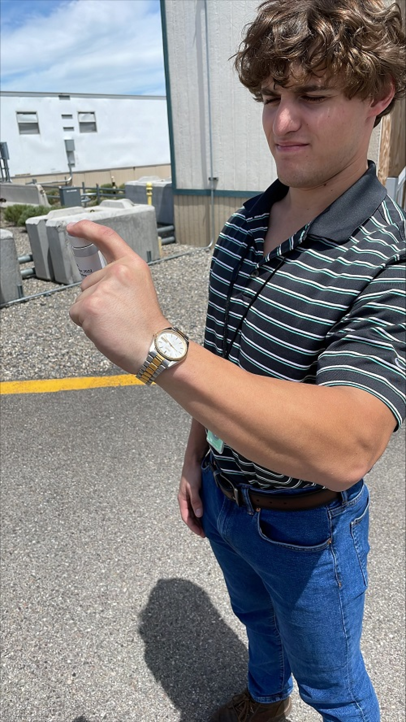 Louisiana State University student Justin Arena headed west to the DOE Idaho National Laboratory Site this summer for an internship supporting EM’s Integrated Waste Treatment Unit.