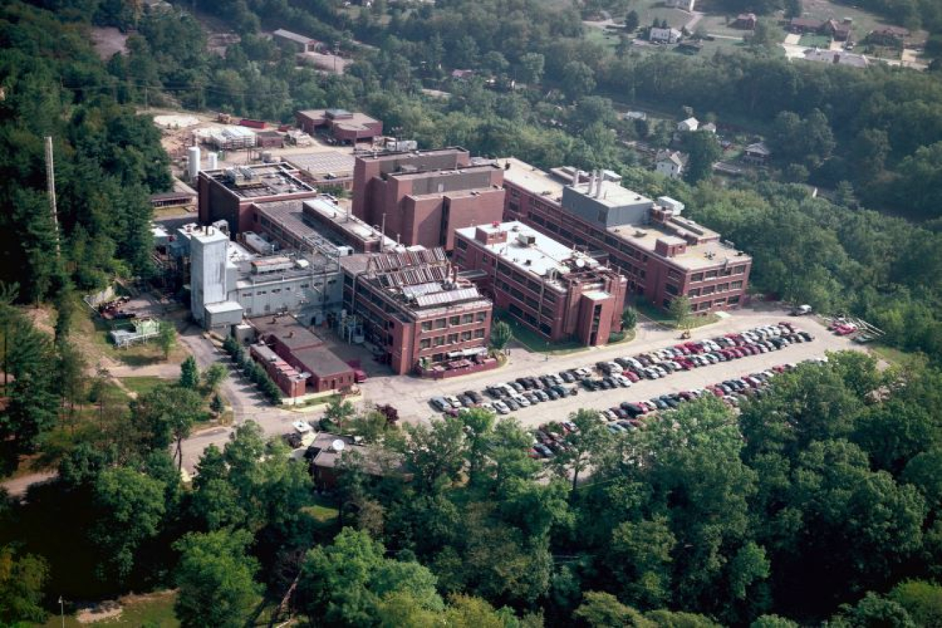 Aerial view of Pittsburgh NETL campus