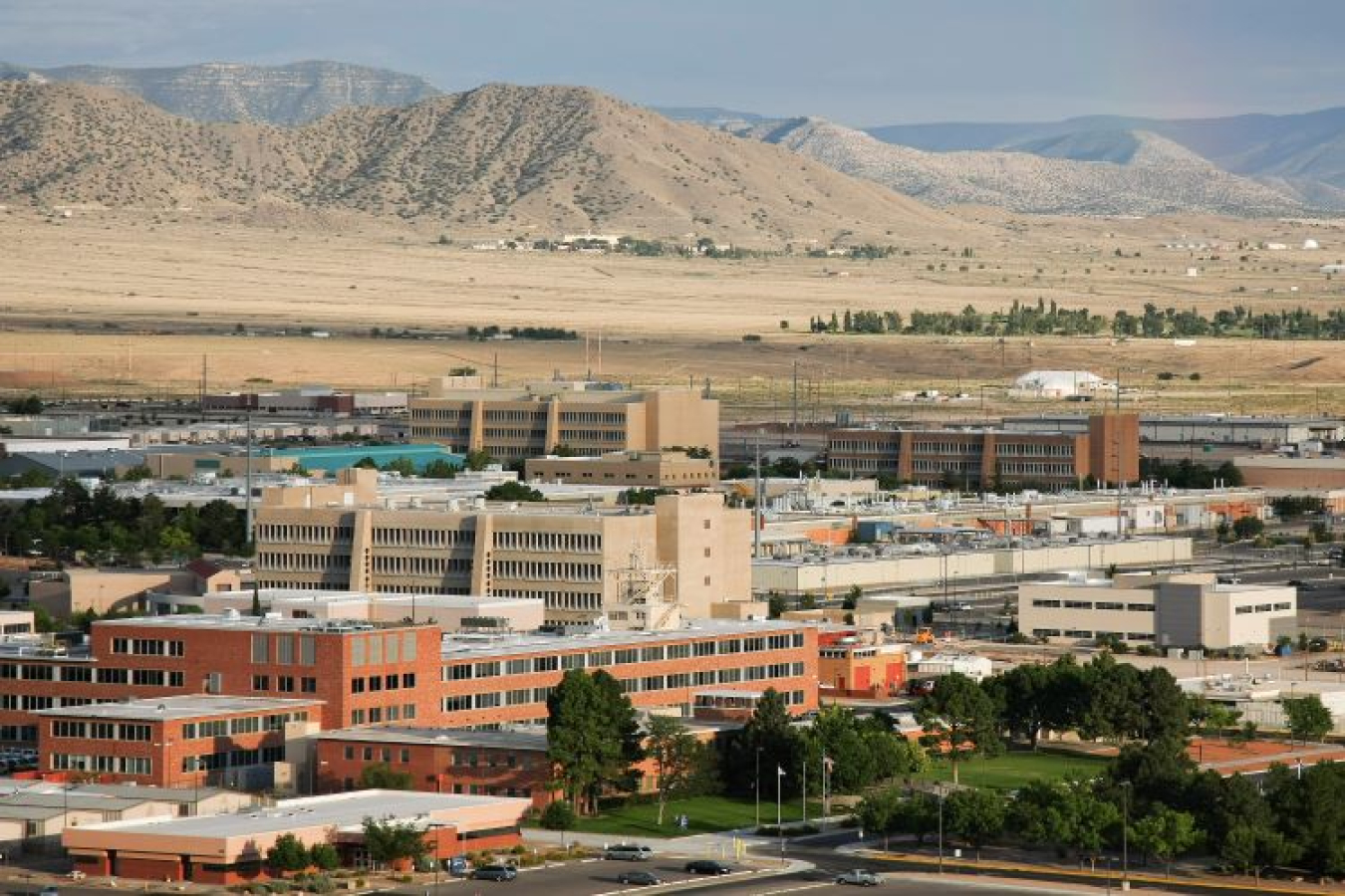 Aerial view of Sandia National Laboratory campus