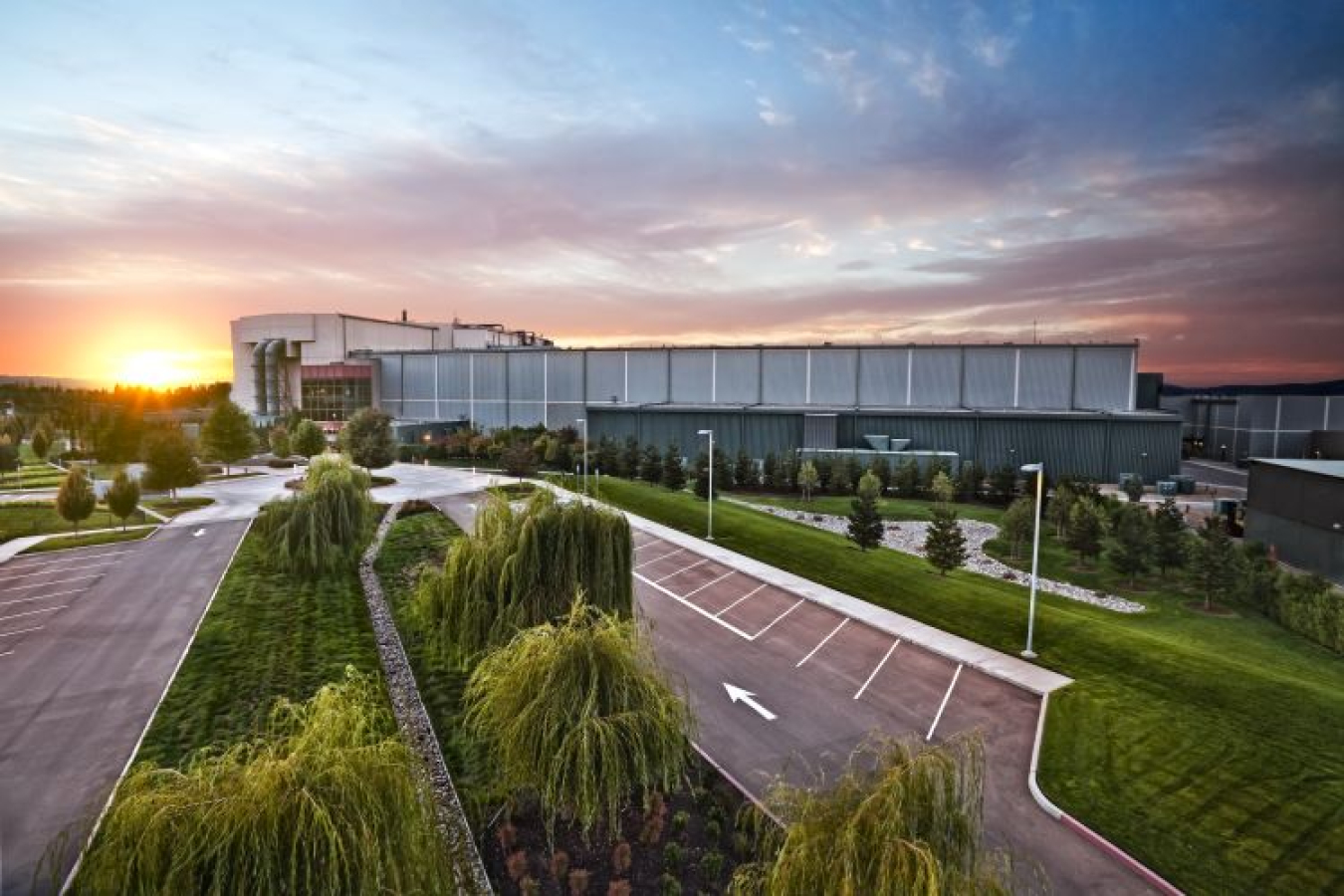 View of a building on the Lawrence Livermore National Laboratory campus