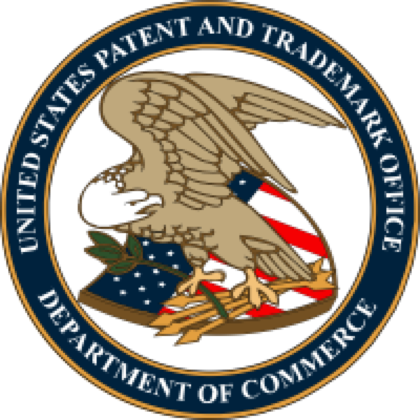 Logo for the U.S. Patent and Trademark Office