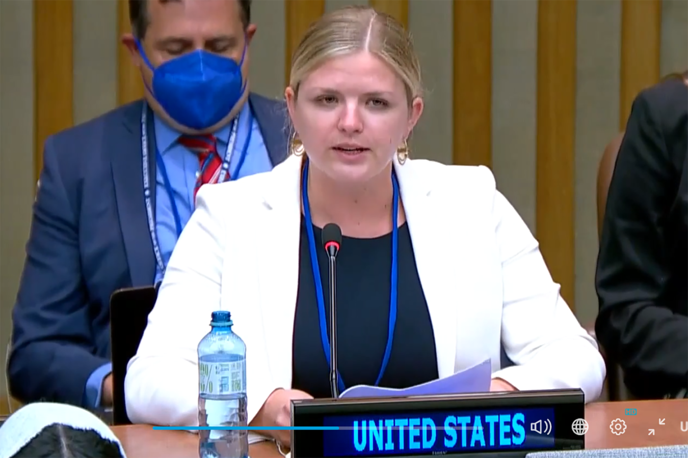 NNSA’s Savannah Blacock announced at the at the Treaty on the Non-Proliferation of Nuclear Weapons (NPT) Review Conference (RevCon) in New York that the agency had reallocated part of the $50 million that had previously been designated for the IAEA’s Low Enriched Uranium  Fuel Bank to support peaceful uses and fight cancer.