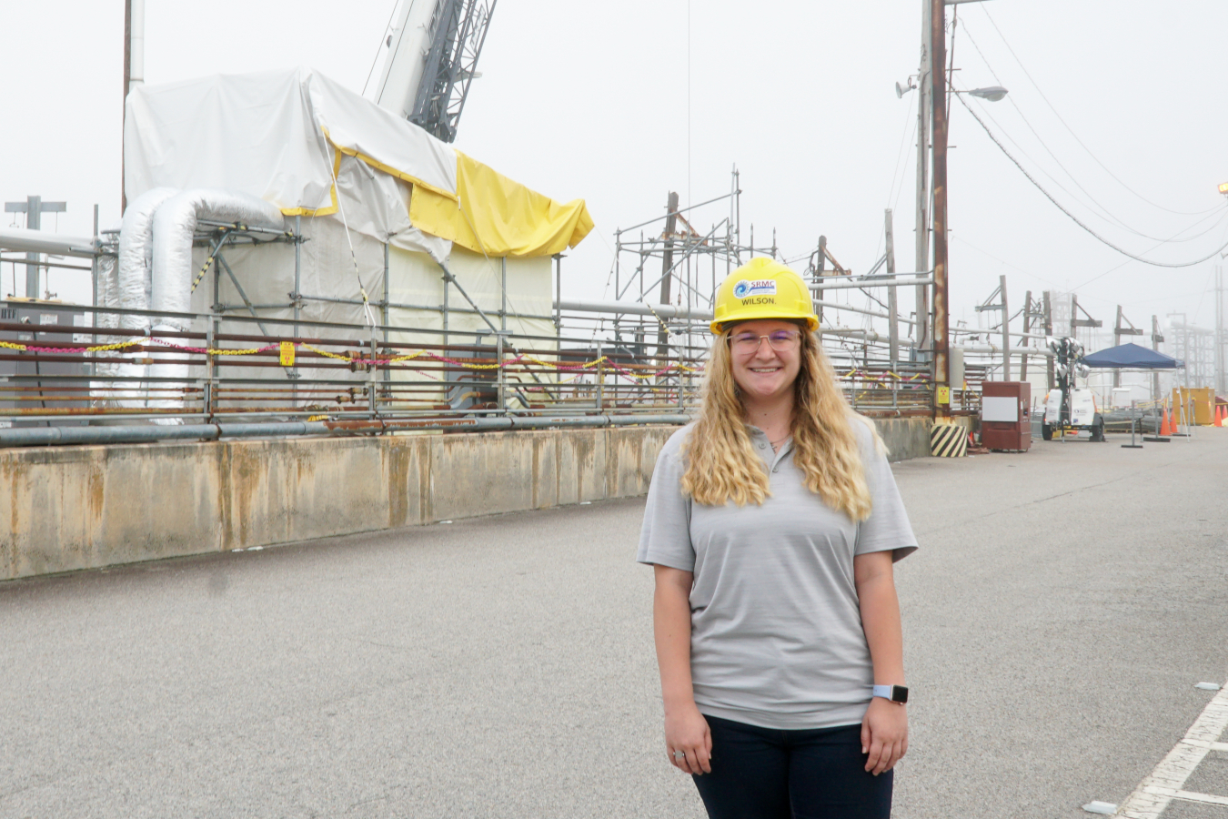 The Technical Student Program allows students like Caroline Wilson, a senior engineering major at Clemson University, to continue gaining work experience at the Savannah River Site while in school.