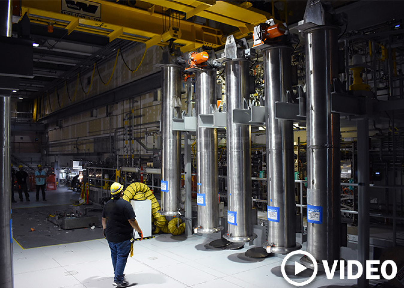 Crews at the Hanford Site’s Waste Treatment and Immobilization Plant recently finished testing “bubblers,” special equipment critical to transforming radiological and chemical tank waste into a glass form for safe disposal.