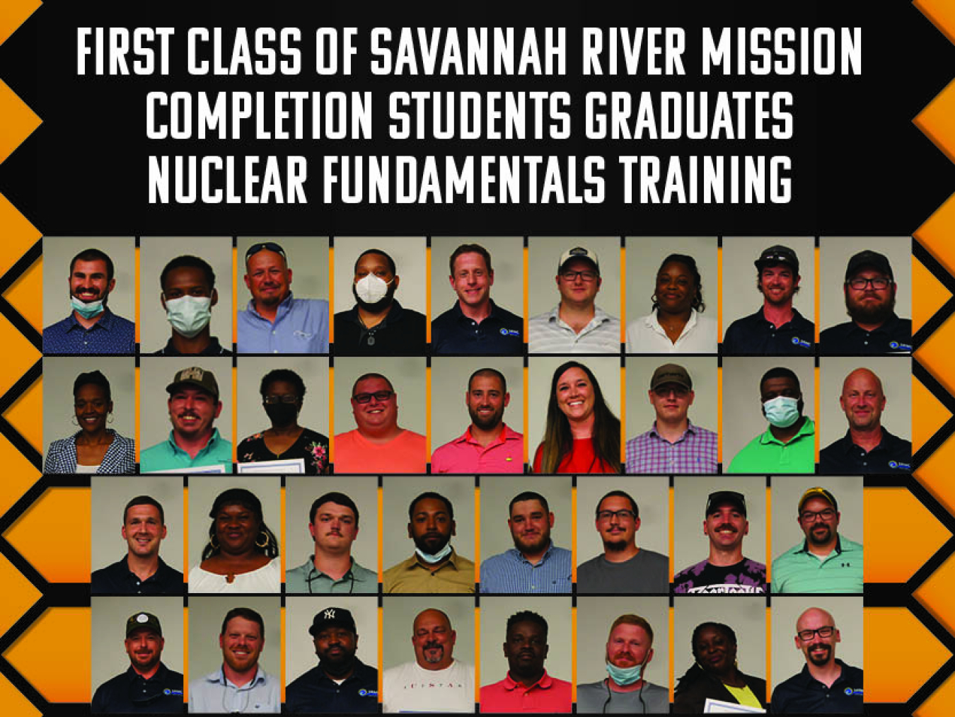 Savannah River Mission Completion strengthened ties with Aiken Technical College as the school graduated the first class of Nuclear Fundamentals trainees this summer.