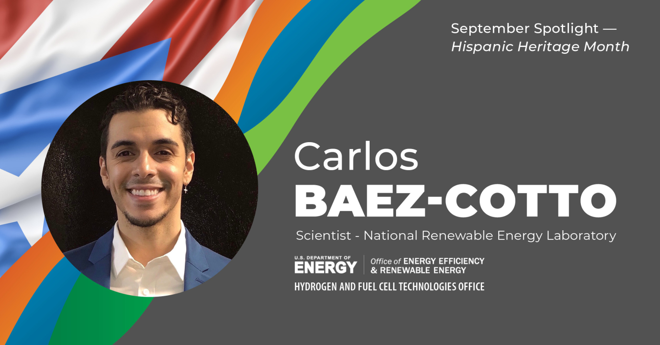 Image of Carlos Baez-Cotto, Scientist - National Renewable Energy Laboratory