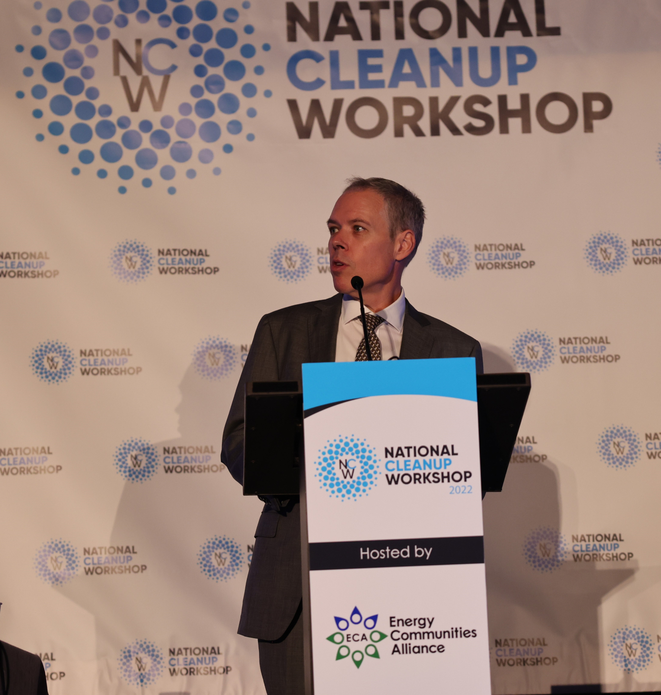 EM Senior Advisor William “Ike” White kicked off the first full day of the National Cleanup Workshop in an address titled “A New Era for EM Cleanup.”