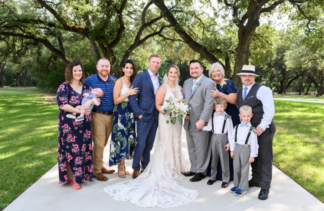 Kerri Wilson and her family.