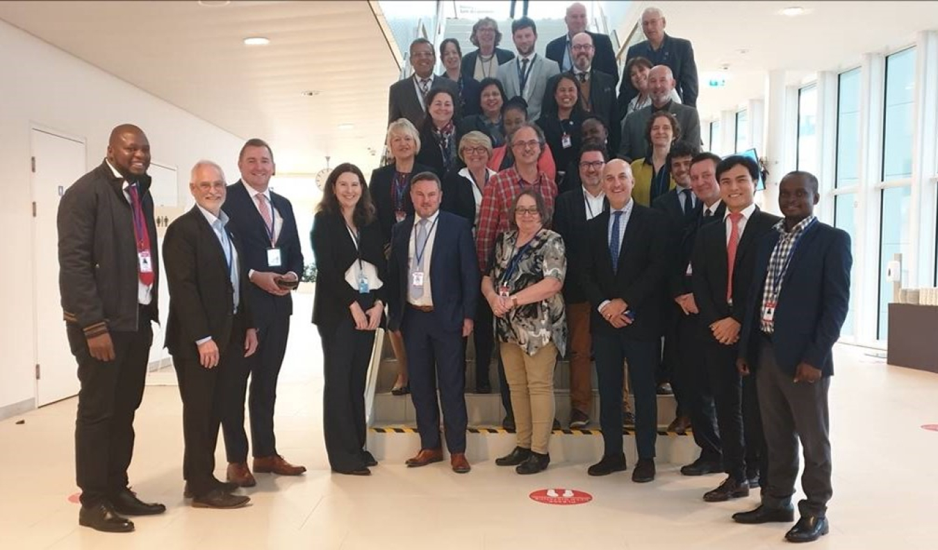 Attendees at the recent Technical Meeting for Municipalities with Nuclear Facilities in Vienna. Photo courtesy of the International Atomic Energy Agency.