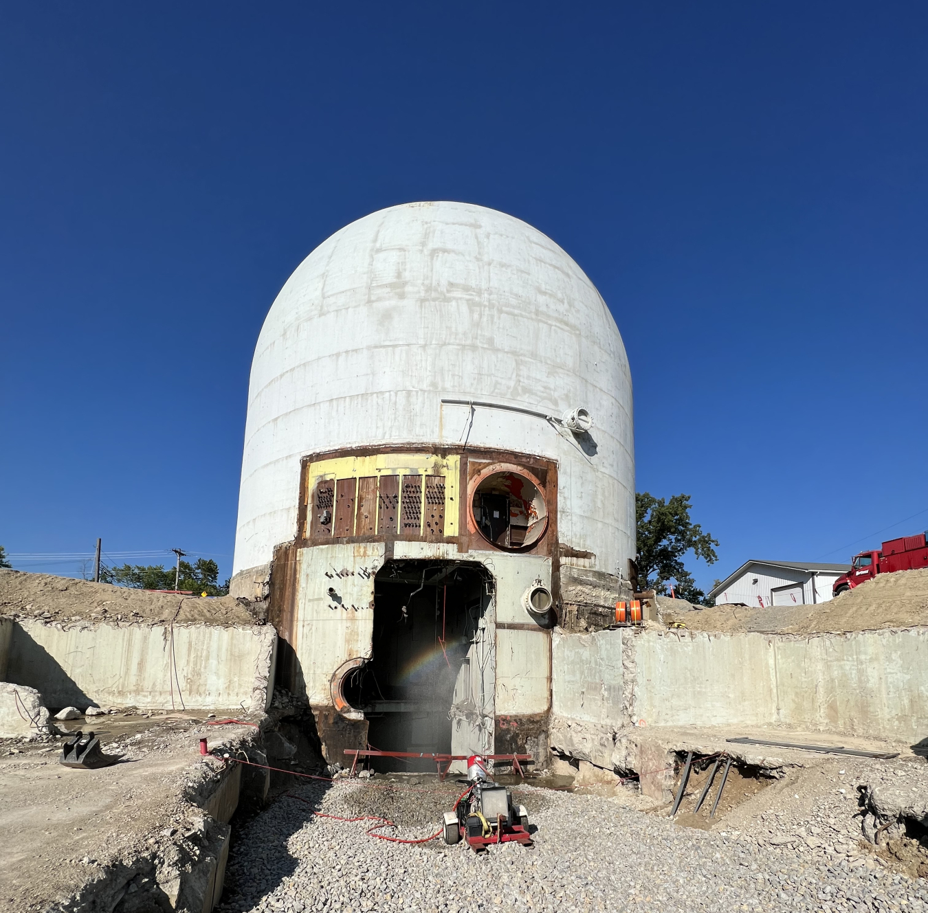 Piqua reactor dome