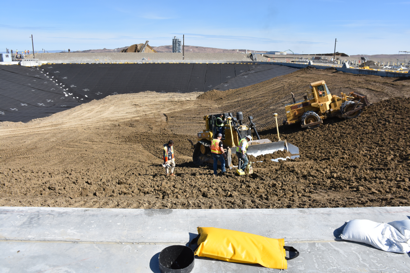 Washington River Protection Solutions and its subcontractors finished construction of a fourth basin at the Liquid Effluent Retention Facility in fiscal 2022. The new basin can store an additional 8 million gallons of wastewater for treatment in support of the Hanford Site’s Direct-Feed Low-Activity Waste Program.