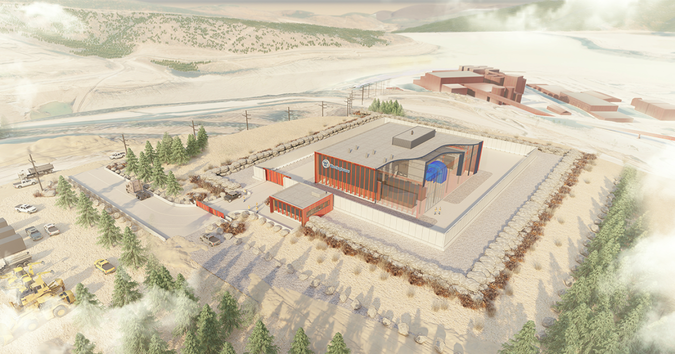 eVinci  microreactor plant rendering