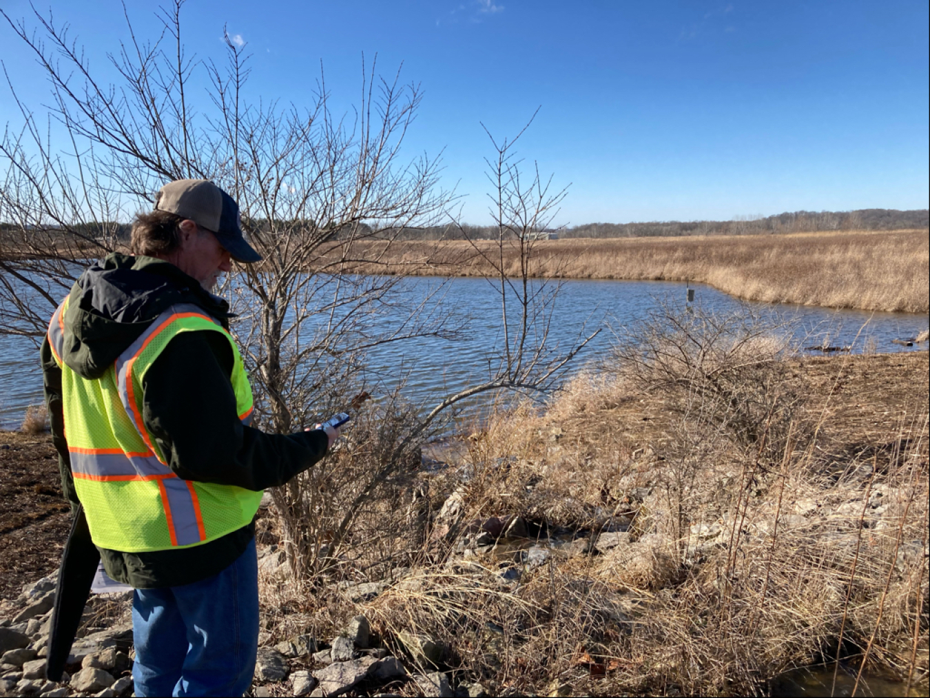 ESDM field worker