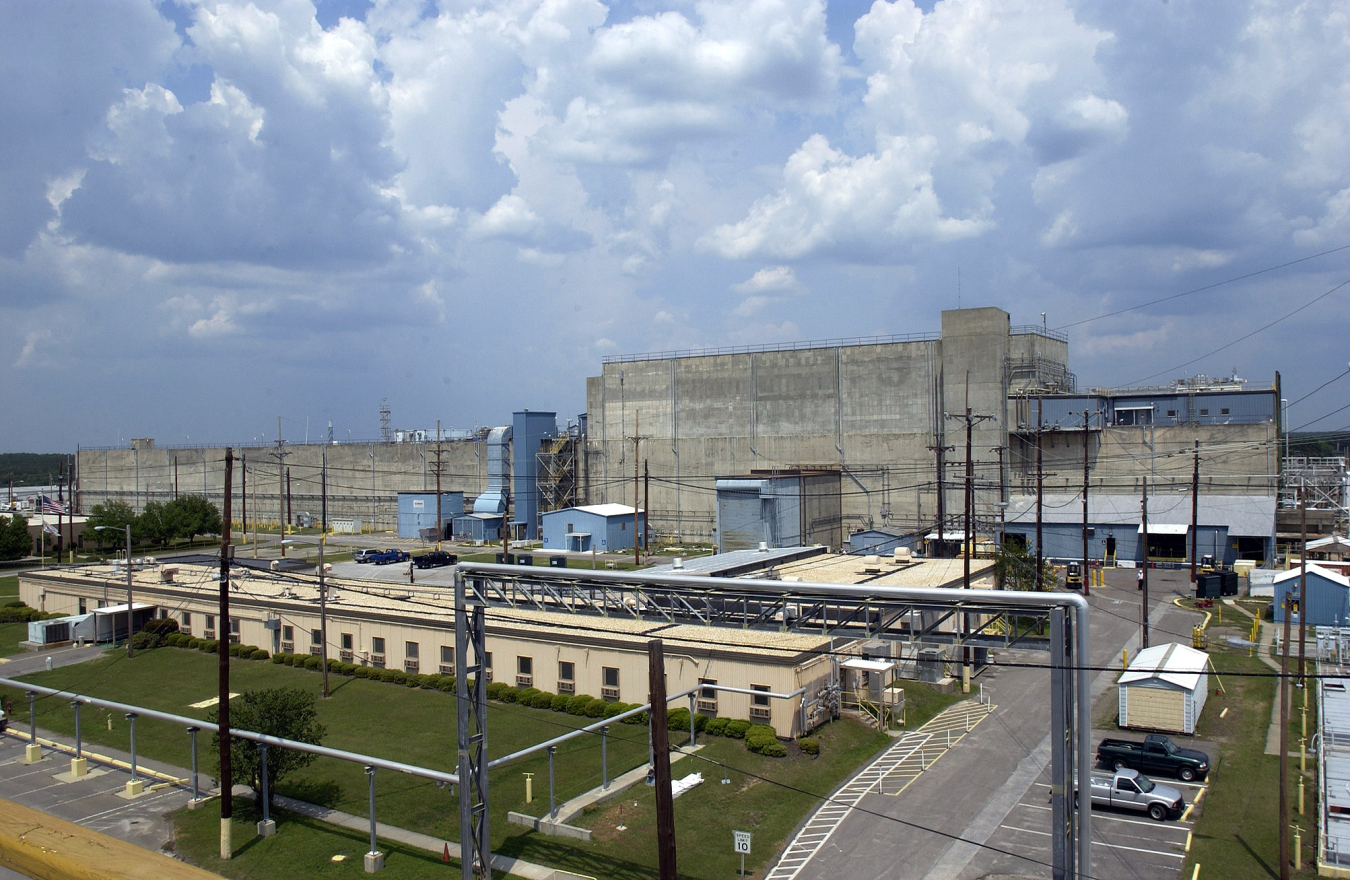 The H Canyon chemical separations facility at the Savannah River Site.