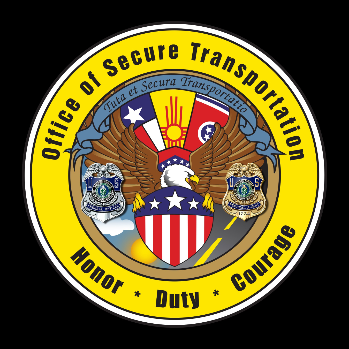 The Office of Secure Transportation logo