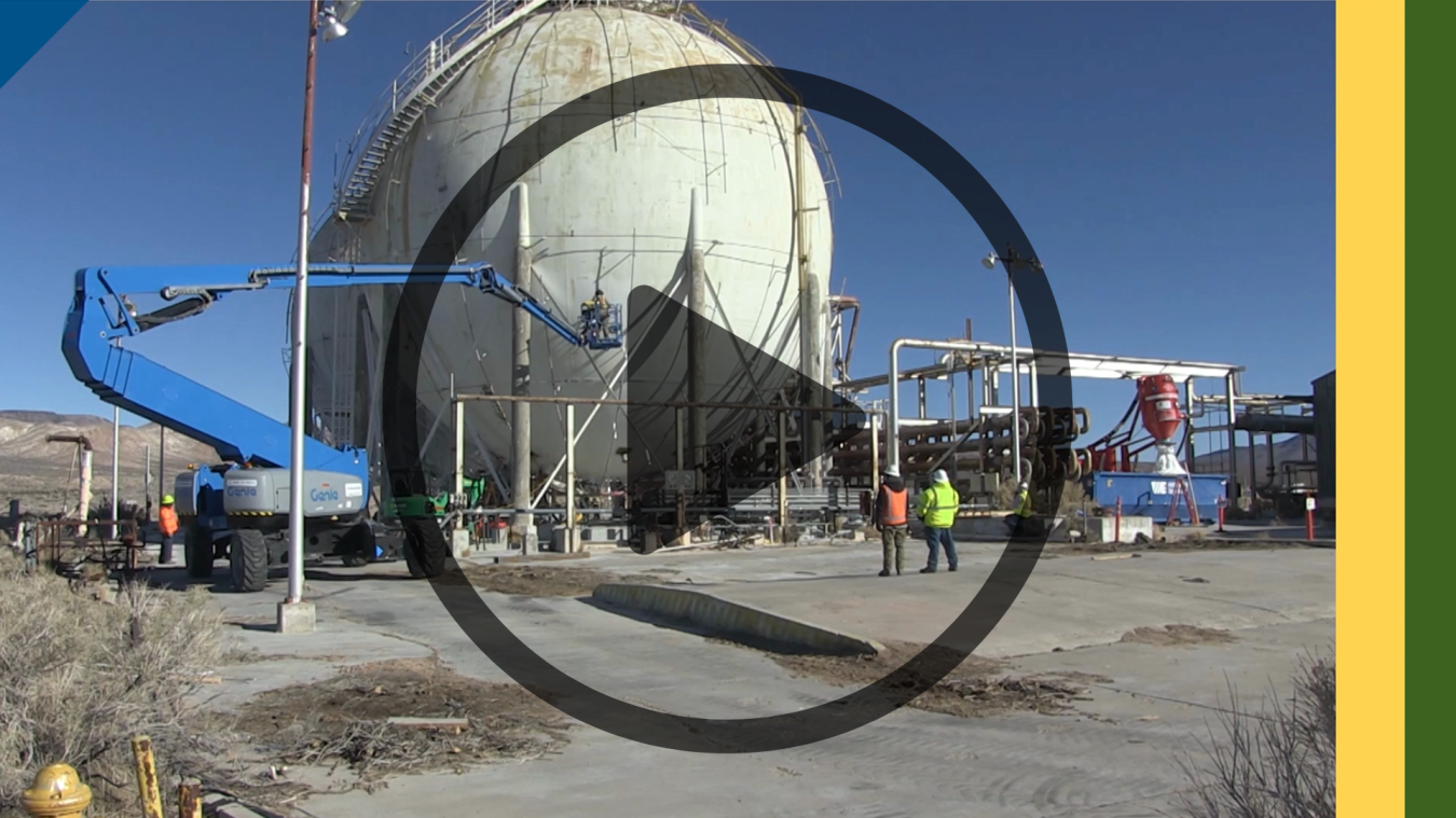 Watch this video to learn more about the EM Nevada Program's preparations to begin demolition of the Engine Maintenance, Assembly, and Disassembly and Test Cell C facilities at the Nevada National Security Site.