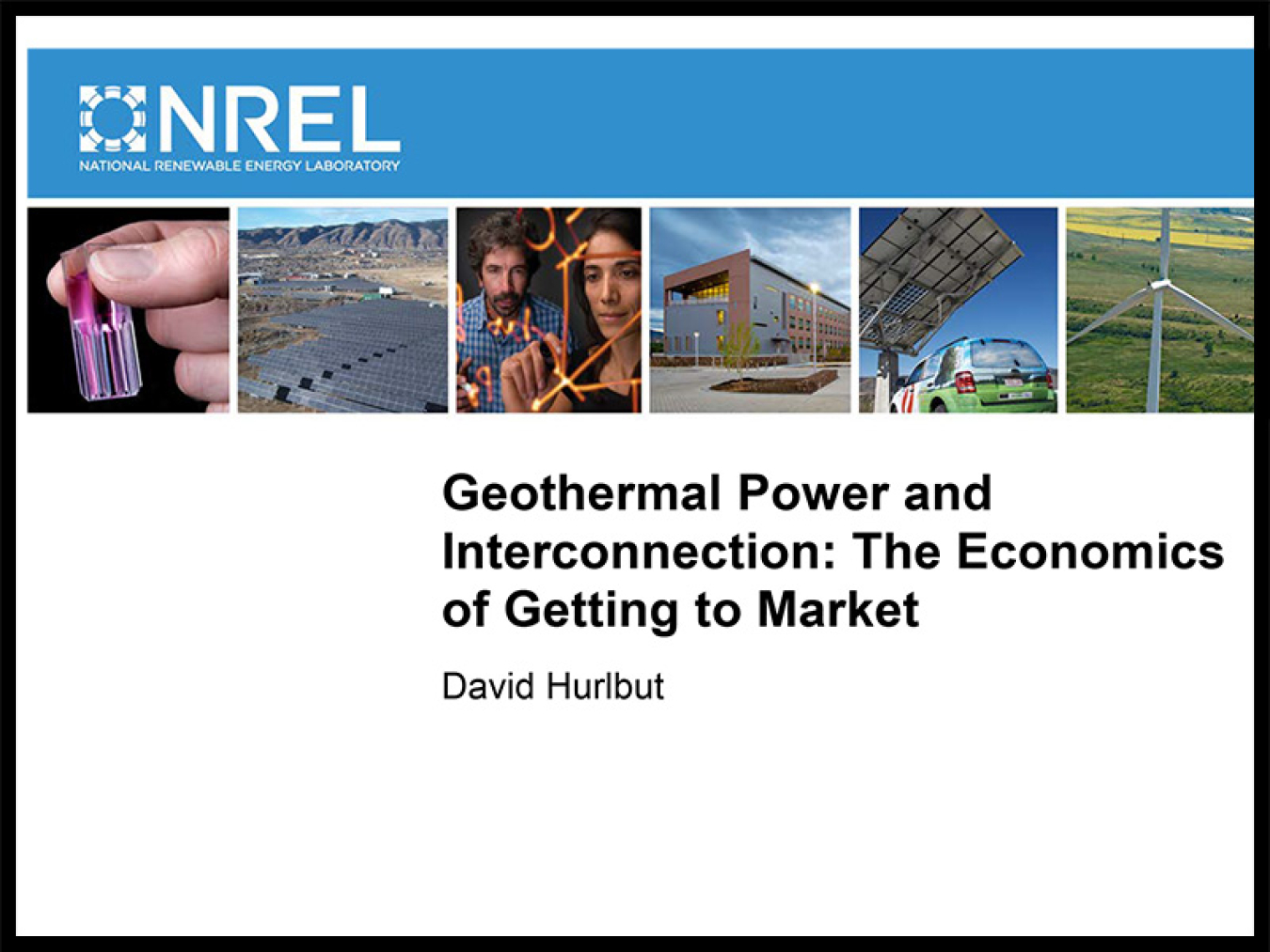 Report cover of Geothermal Power and Interconnection: The Economics of Getting to Market