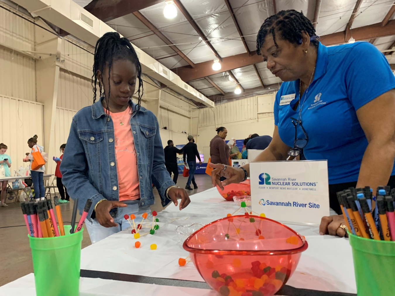 Students from the greater Allendale, South Carolina, area recently enjoyed the inaugural “All in Allendale” event, which offered fun, food, and music, as well as science, technology, engineering and math (STEM) activities. 