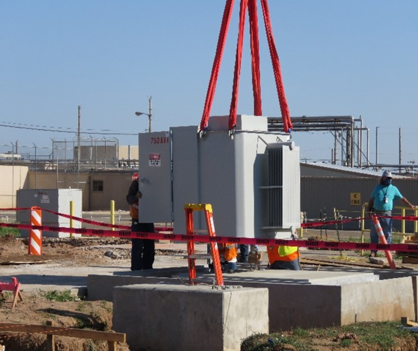 Installation of transformer sub