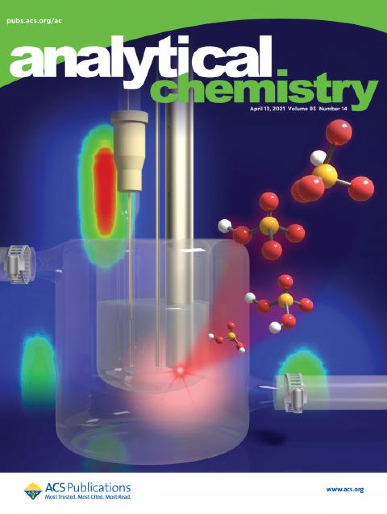 April 2021 cover of Analytical Chemistry