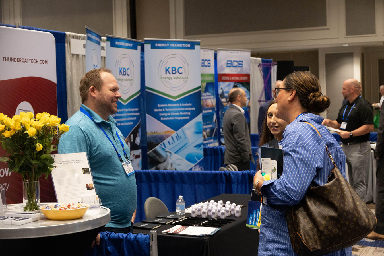 Image of Exhibit Hall at 2023 DOE Small Business Forum & Expo