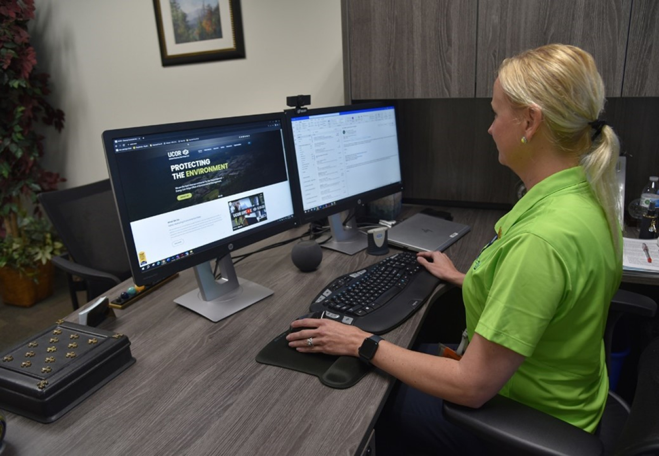 This year, Oak Ridge Office of Environmental Management cleanup contractor UCOR won an Electronic Product Environmental Assessment Tool Purchaser Award in three categories: computers and displays, servers and televisions.