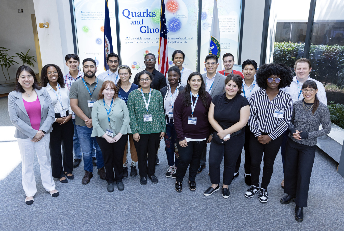 The interns met at Jefferson Laboratory to share their learnings, network with OTT and lab leadership, and celebrate completion of the rigorous Technology Commercialization Internship Program. 