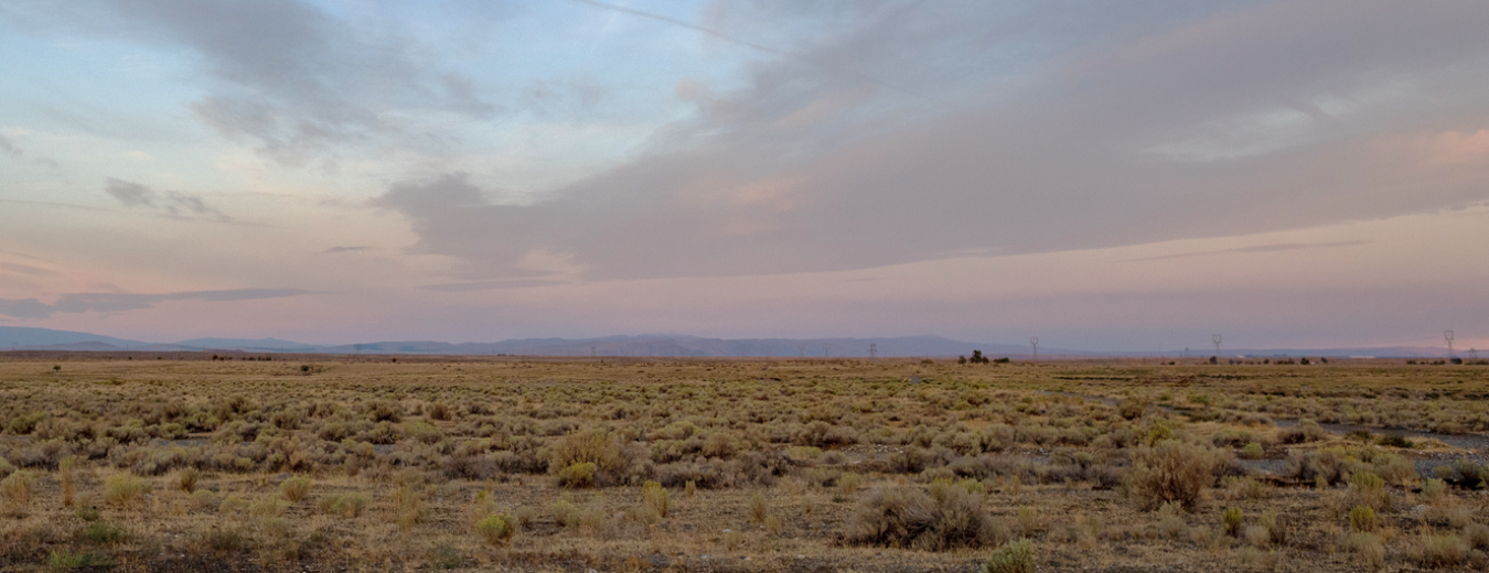 Landscape photo of land potentially available for energy reuse