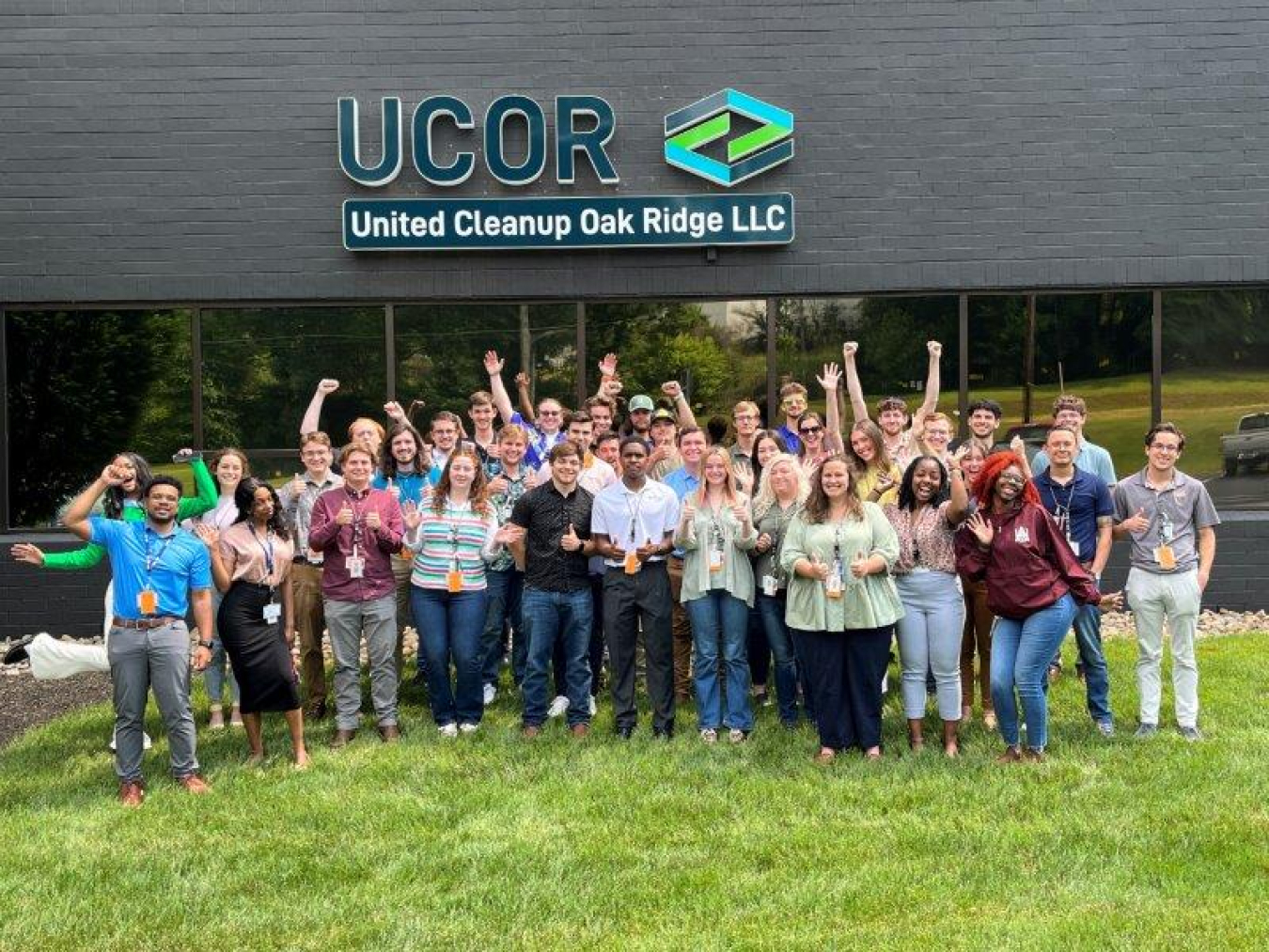 Oak Ridge UCOR Intern Group Photo