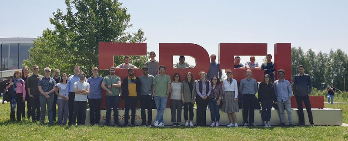 Group picture at EPFL