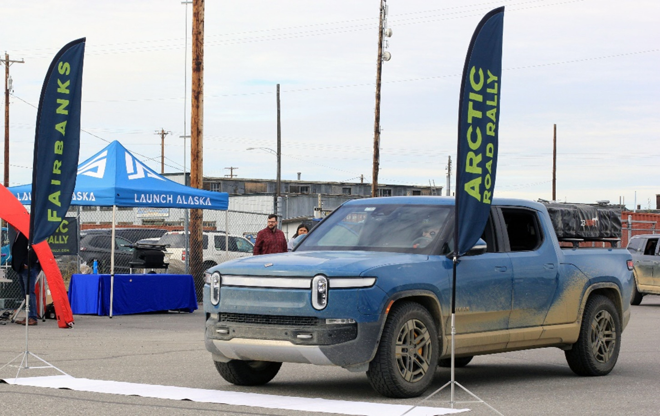 In partnership with the Alaska Electric Vehicle Association, Launch Alaska electrified a 500-mile temporary charging corridor to the northernmost drivable point in the United States. 