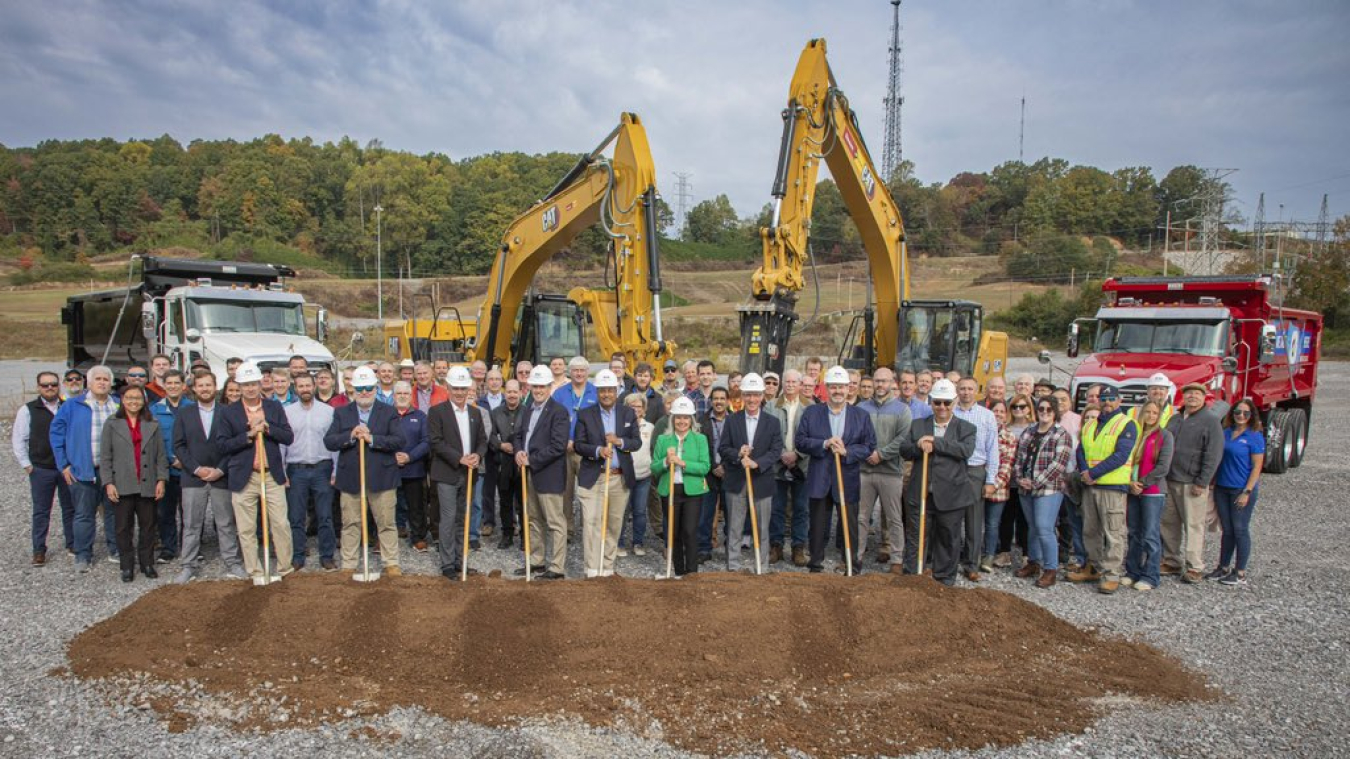 Frank Rose participates in Lithium Processing Facility groundbreaking, October 19, 2023