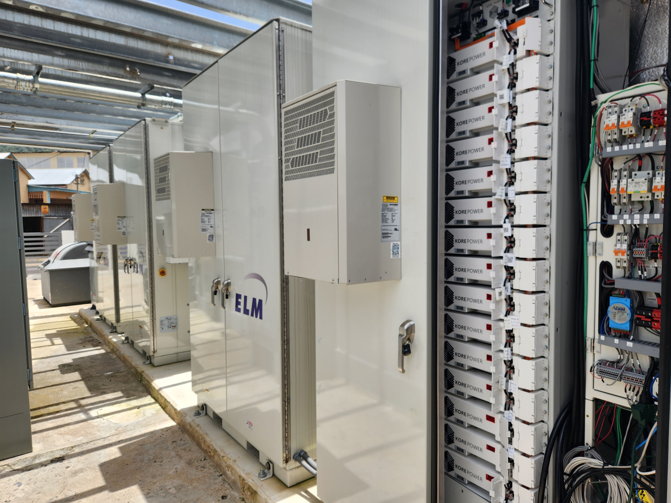 An energy storage system.