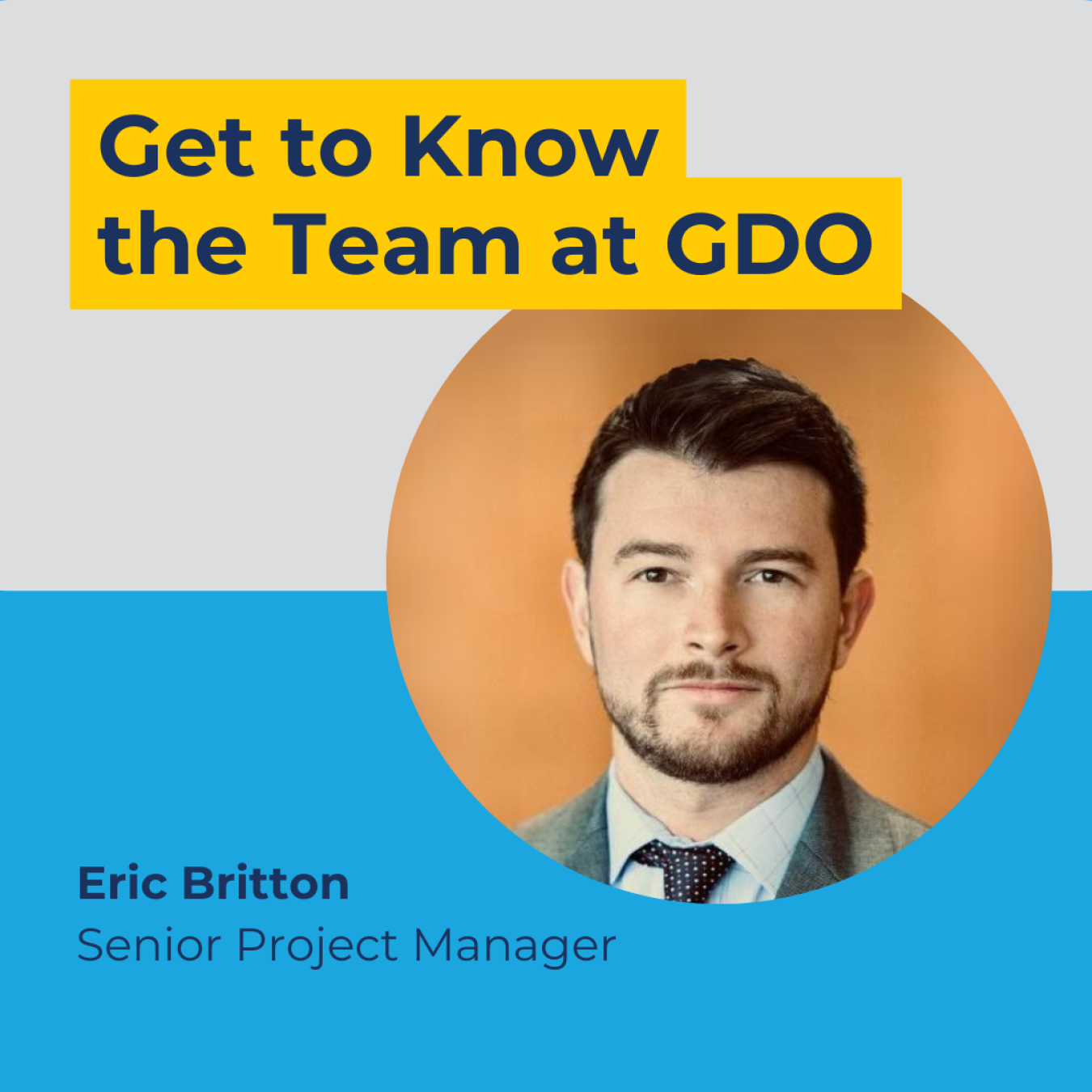 Eric Britton is a Senior Project Manager on the Puerto Rico Grid Recovery and Modernization team within the Grid Deployment Office (GDO).