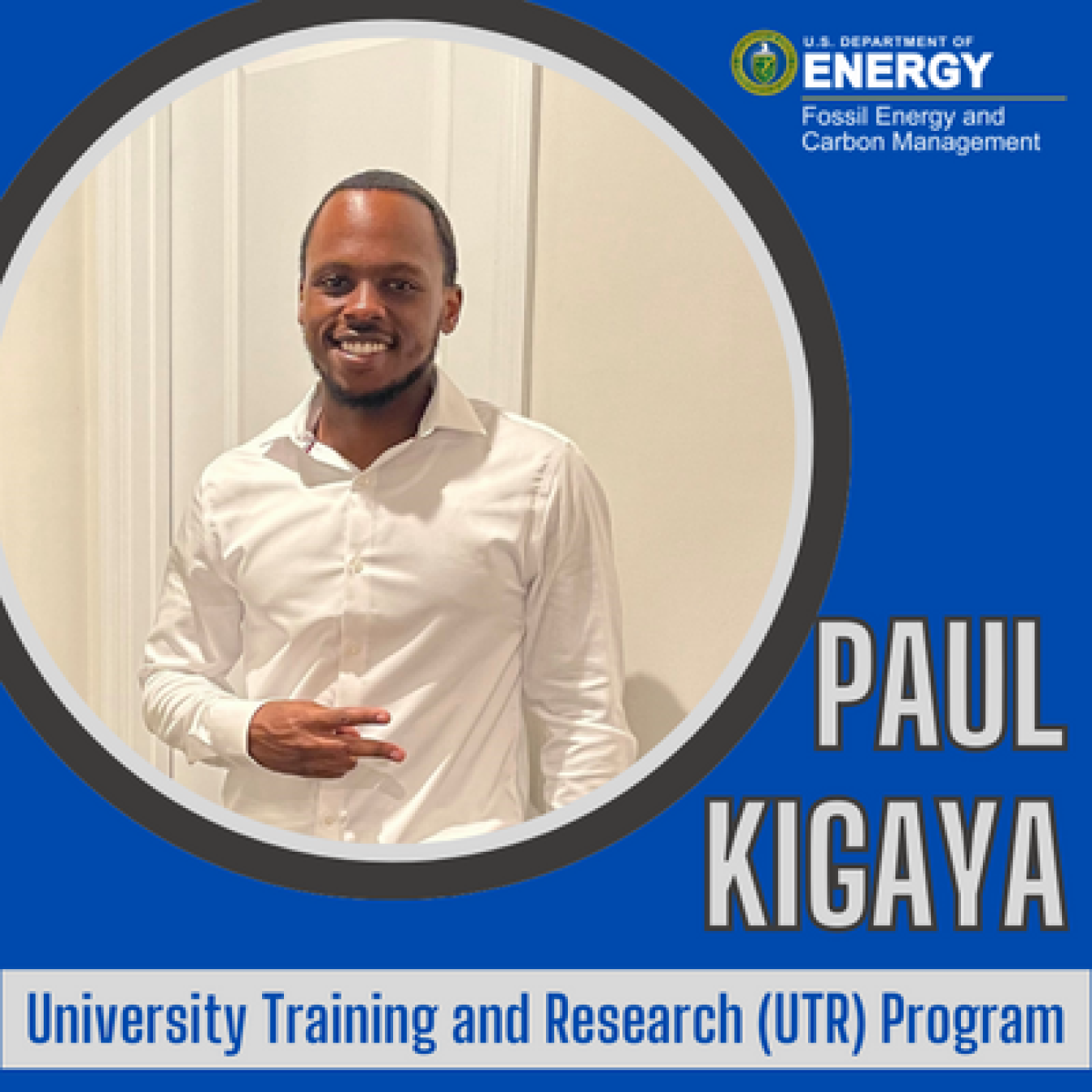 Paul Kigaya UTR Spotlight Graphic