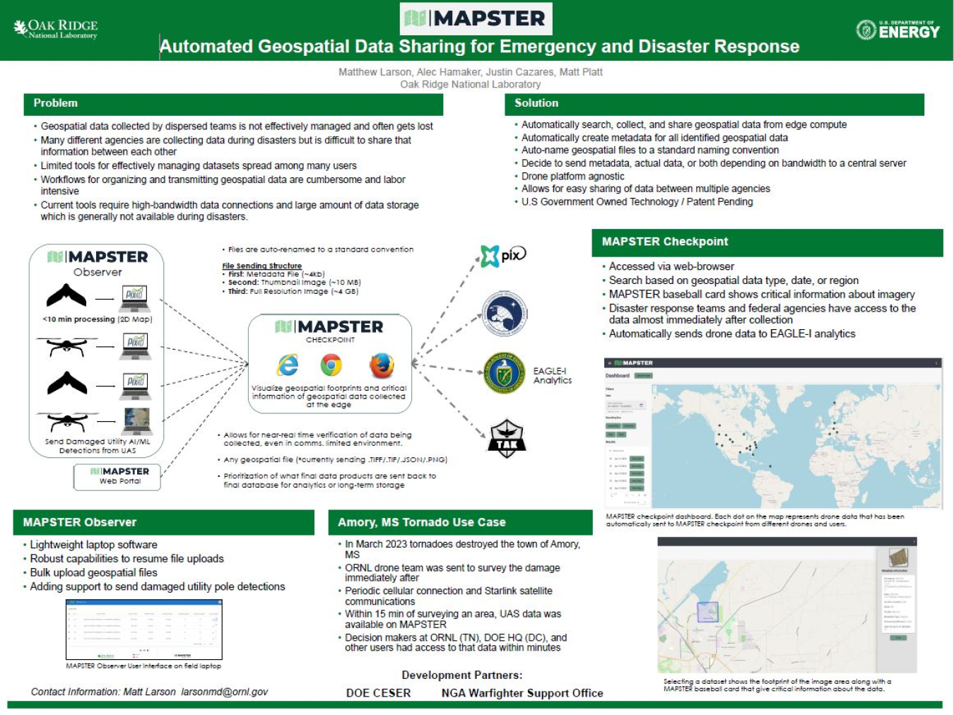 Emergency Sharing and Disaster Response map