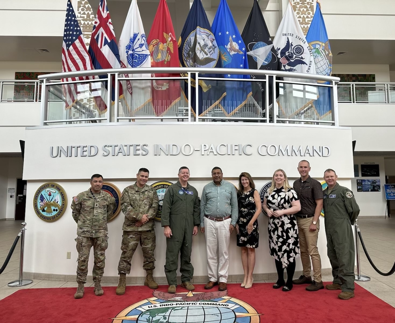 NNSA leadership at INDOPACOM headquarters