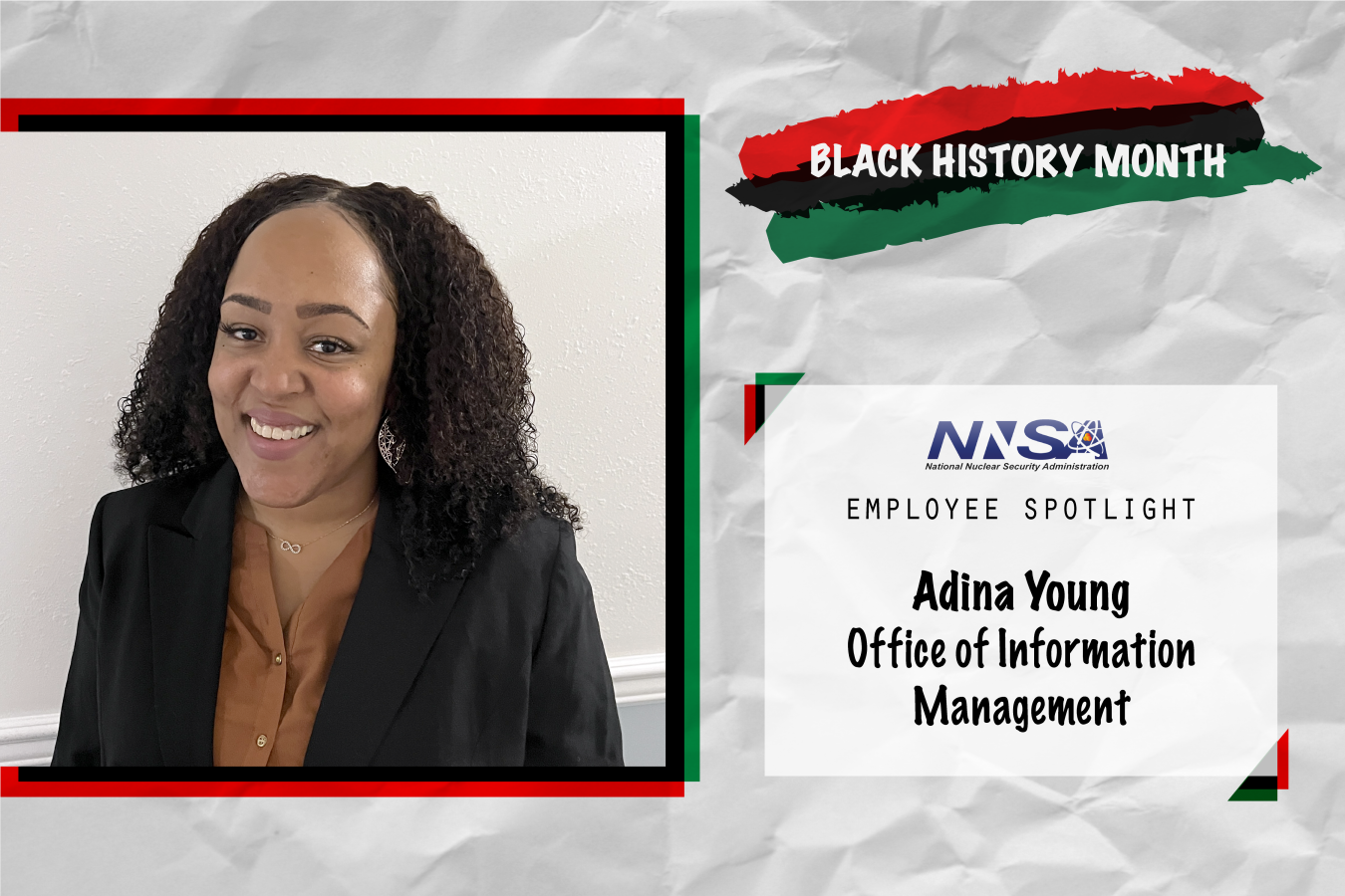 Adina Young, Black History Month